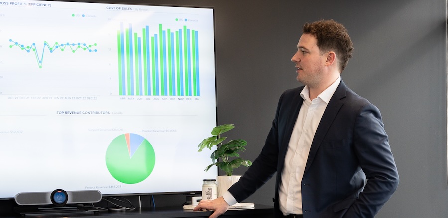 Mace Turco explaining what is financial advisory