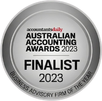 Australian Accounting Awards 2024 finalist – Business Advisory